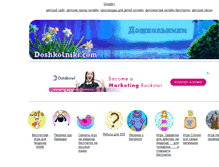 Tablet Screenshot of doshkolniki.com